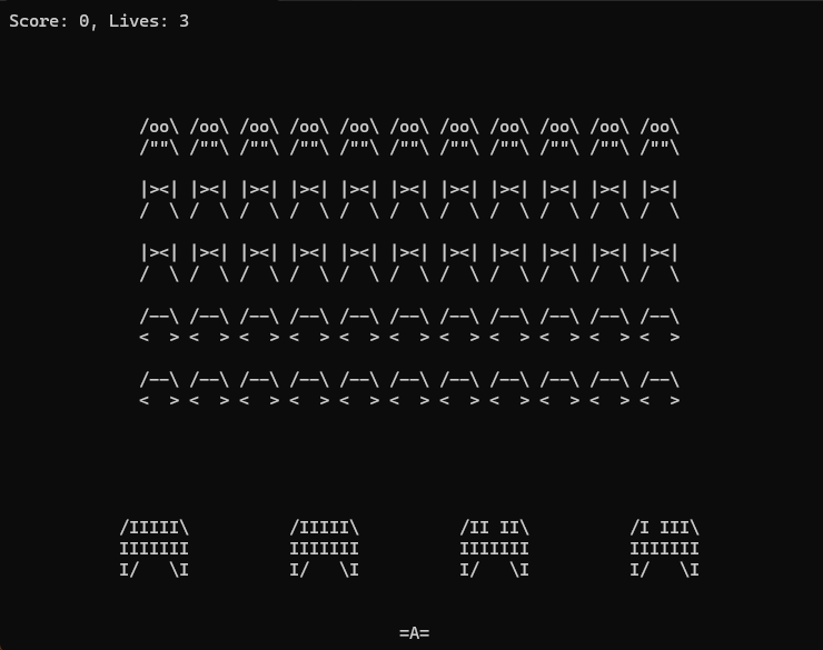 Text Invaders